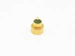 Smooth Bore Right Angle SMP Coaxial Connector Solder Mount Hermetically Sealed