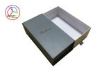 Coloured Cardboard Gift Boxes Gleamy Gold Foil Stamping Eco - Friendly