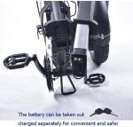48V 12.8Ah E Bike Bicycle Lithium Battery Rechargeable TB108 750W