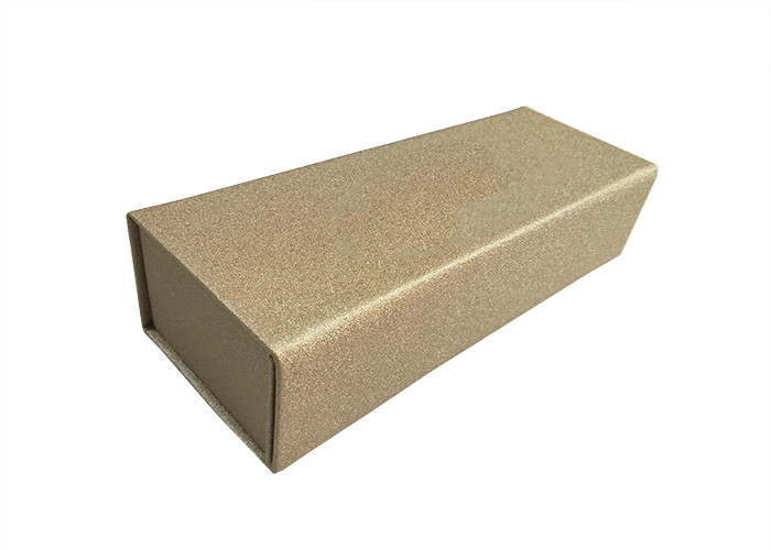 Recycle Material Washed Kraft Paper Folding Sun Glasses Case Box Packaging