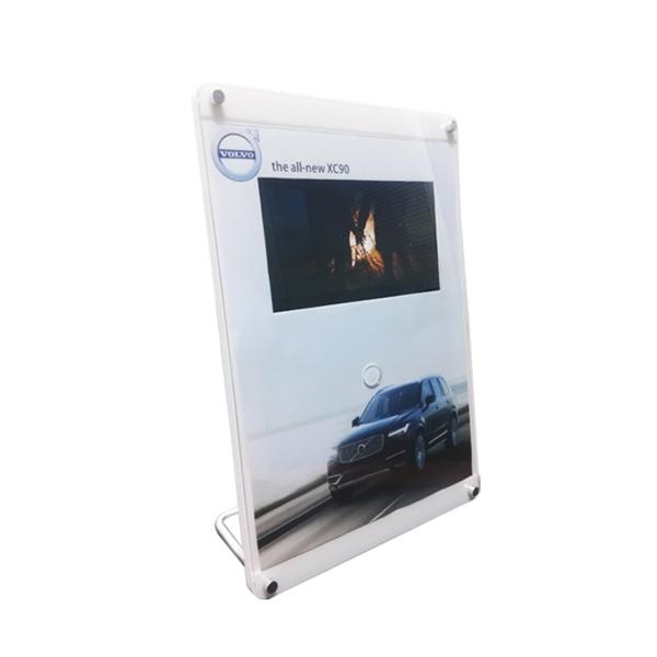 Customized Video POS Display with Multiple Buttons for Controlling Videos