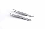 OEM Professional Eyelash Tweezers , SS Private Label Tweezers