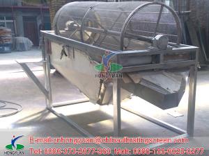 China sieving cooling fish meal used rotary screen filter design on sale