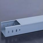4 Slots Straight Slotted Cable Tray 50mm Height Straight Galvanised Steel