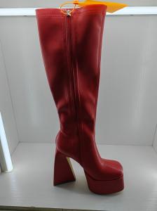 Wholesale Mid Calf Comfortable Ladies Boot Shoes With Rubber Outsole For Versatile Casual Wear from china suppliers