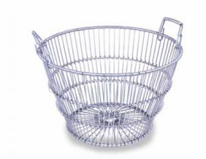 China Galvanized wire clam basket,wholesale wire egg basket,factory price on sale