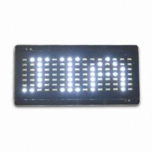 China Programmable white light LED message display cap on sale