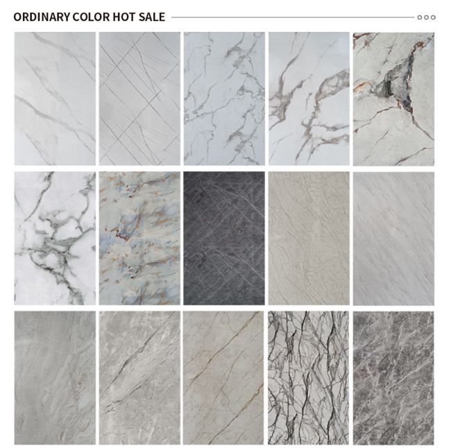 Durable PVC Marble Sheet UV board for Interior Wall Cladding Decorative Panels and Surface Protection Applications