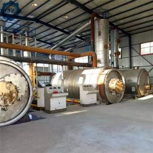 Wholesale 10 Ton Scrap Tire Rubber Recycling Pyrolysis Production Line To Furnace Oil from china suppliers
