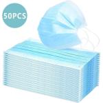 High Quality Blue Disposable Earloop Face Mask , 3 Ply Non Woven Face Mask