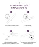 2W USB Portable Rechargeable Sterilization Disinfection UV Lamp