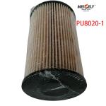Stock PU8020/1 Truck Spare Parts Fuel Filter Element For SINOTRUK