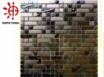 HTY - TM 300 Best Selling in India Metal Stainless Steel Mosaic Tile Foshan