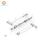 VOE14535416 14535416 Dipper Arm Cylinder for Volvo EC330B EC360B Excavator Parts