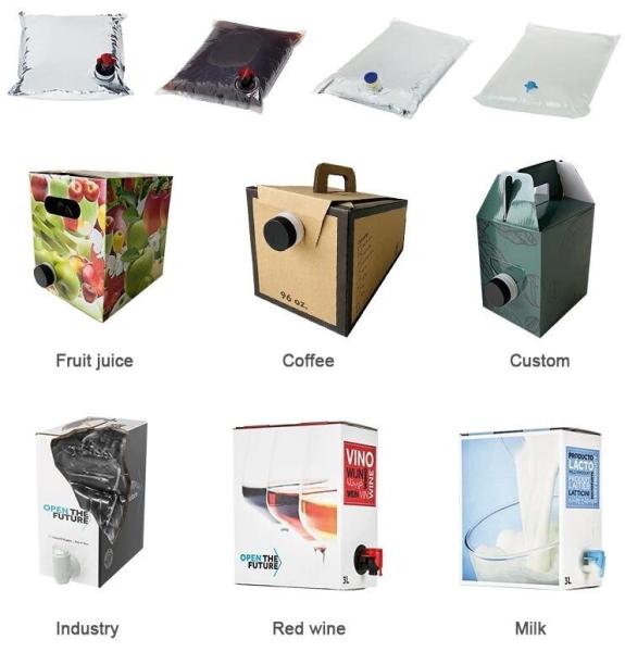 Wine Coffee Box pac beverage packaging condiment packaging coffee packaging
