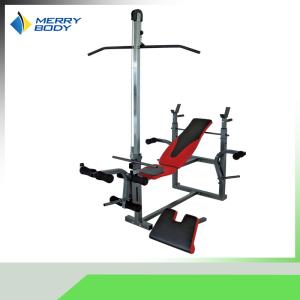 Wholesale Foam Integrated Gym Fitness Equipments Lat Pull Down Machine Bench Platform from china suppliers