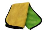 Dual Layer Plush Microfiber Car Care Cleaning Water Absorption Car Polish Cloth
