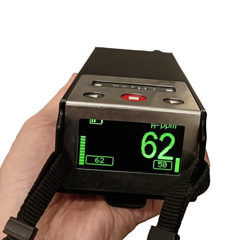 Portable TDLAS CH4 Laser Methane Gas Detector Equipment Rechargeable