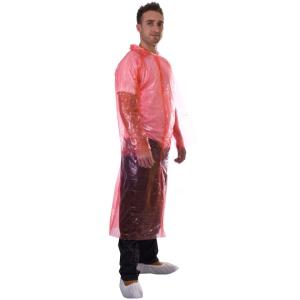 Wholesale Fluid Resistant Breathable Lab Coats , 100% Biodegrade Disposable Rain Ponchos from china suppliers