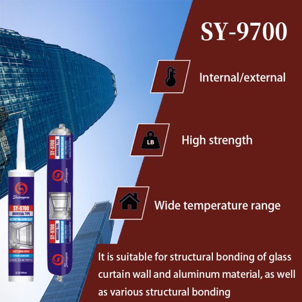 Quick Curing Universal Silicone Sealant 5 Minute Initial Dry for Fast Construction