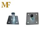 Q195 Spigot Base Plate Electric Galvanized 150*150*5mm