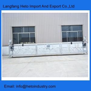 Wholesale Galvanzied steel 6 meters 630kg ZLP630 suspended platform for building maintenance from china suppliers