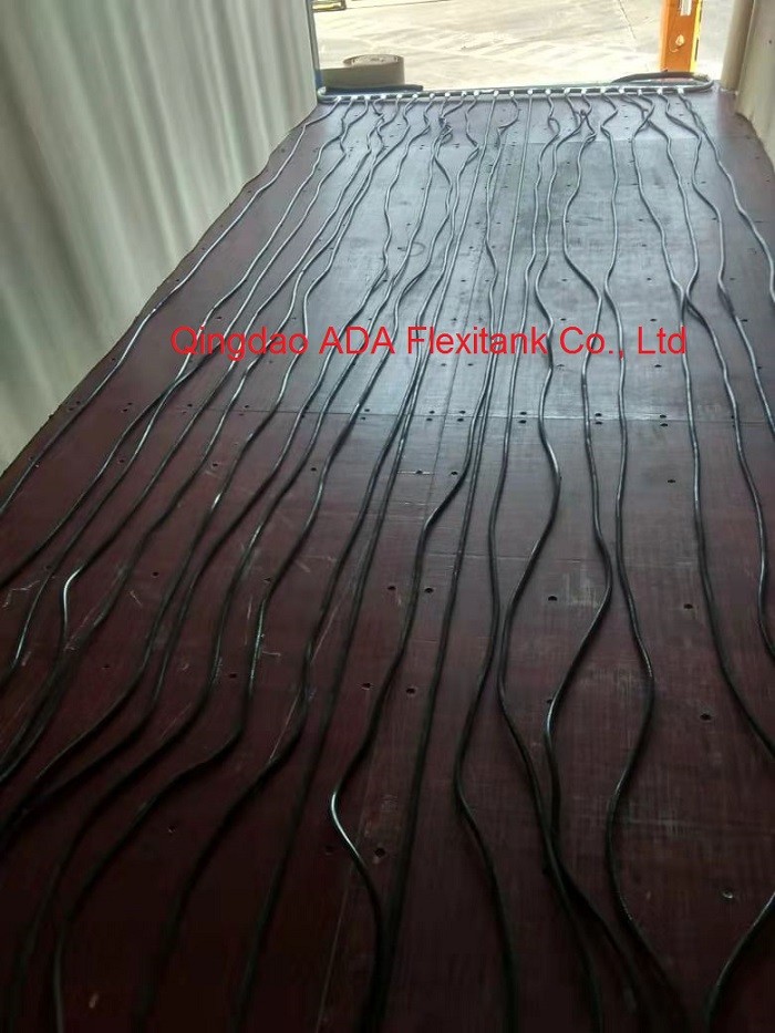 21pcs Tubes Flexitank Steam Heating Pad Black Color Tubes Solidify Liquid Cargo