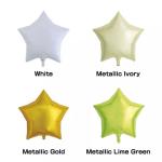 Wholesal Premium attractive multi-color party helium gas 18inch star foil
