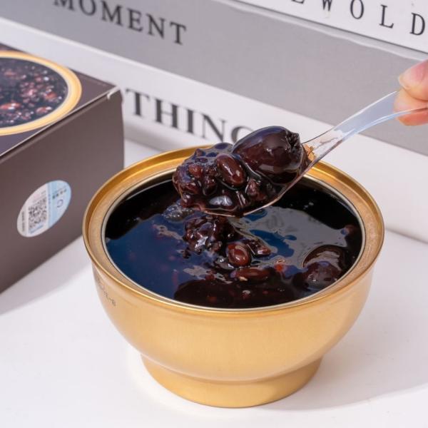 Five Black Elements Bird's Nest Porridge Strengthen Body And Fight Fatigue Rich