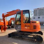 Hitachi ZX75US Used Excavator Hydraulic 7 Ton Mid Sized