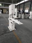 Small Tissue Paper Roll Band Saw Cutting Machine 2.2KW Toilet Roll Cutting