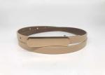 Skinny 15mm Women's Fashion Leather Belts For Dress