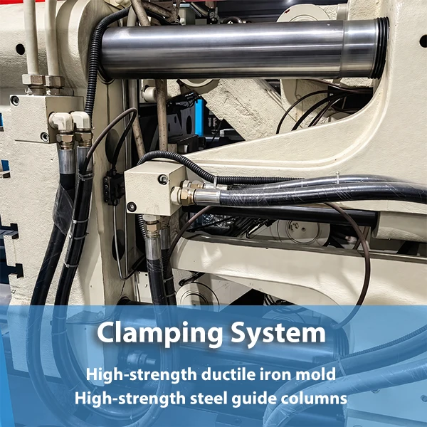 Aluminum Cold Chamber Die Casting Machine Robot Frame Components Die Casting Machine