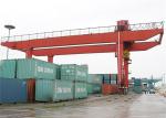 30t 50t Rail Mounted Container Gantry Crane Anti Swing Long Service Life