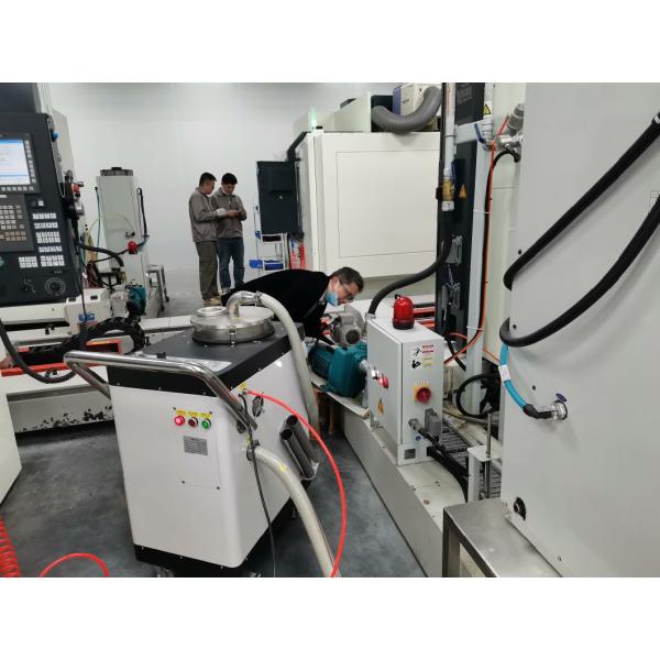 AC220V Machine Tool Slag Remover Slag Cleaning And Fluid Replacement Dry Chip Iron Filings