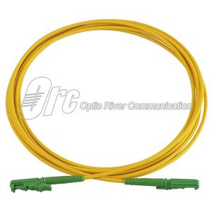 Wholesale APC Polishing 2.0mm OFNR E2000 APC Fiber Patch Cord from china suppliers