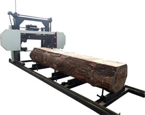 Wholesale woodworking machinery Mobile horizontal wood cutting portable sawmill from china suppliers