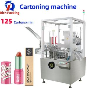 Wholesale 120L Automatic Box Packing Machine For Lipstick Cosmetic Vertical Cartoner from china suppliers