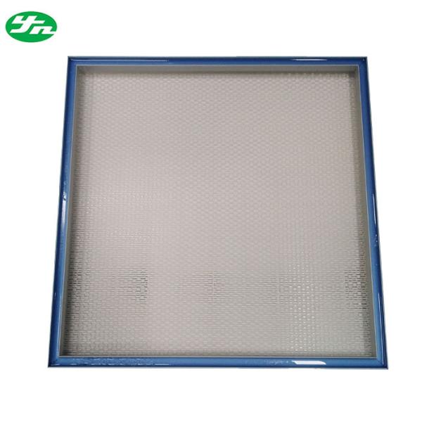 Aluminum Frame Custom Air Filters , Polyurethane Sealed H14 HEPA Filter