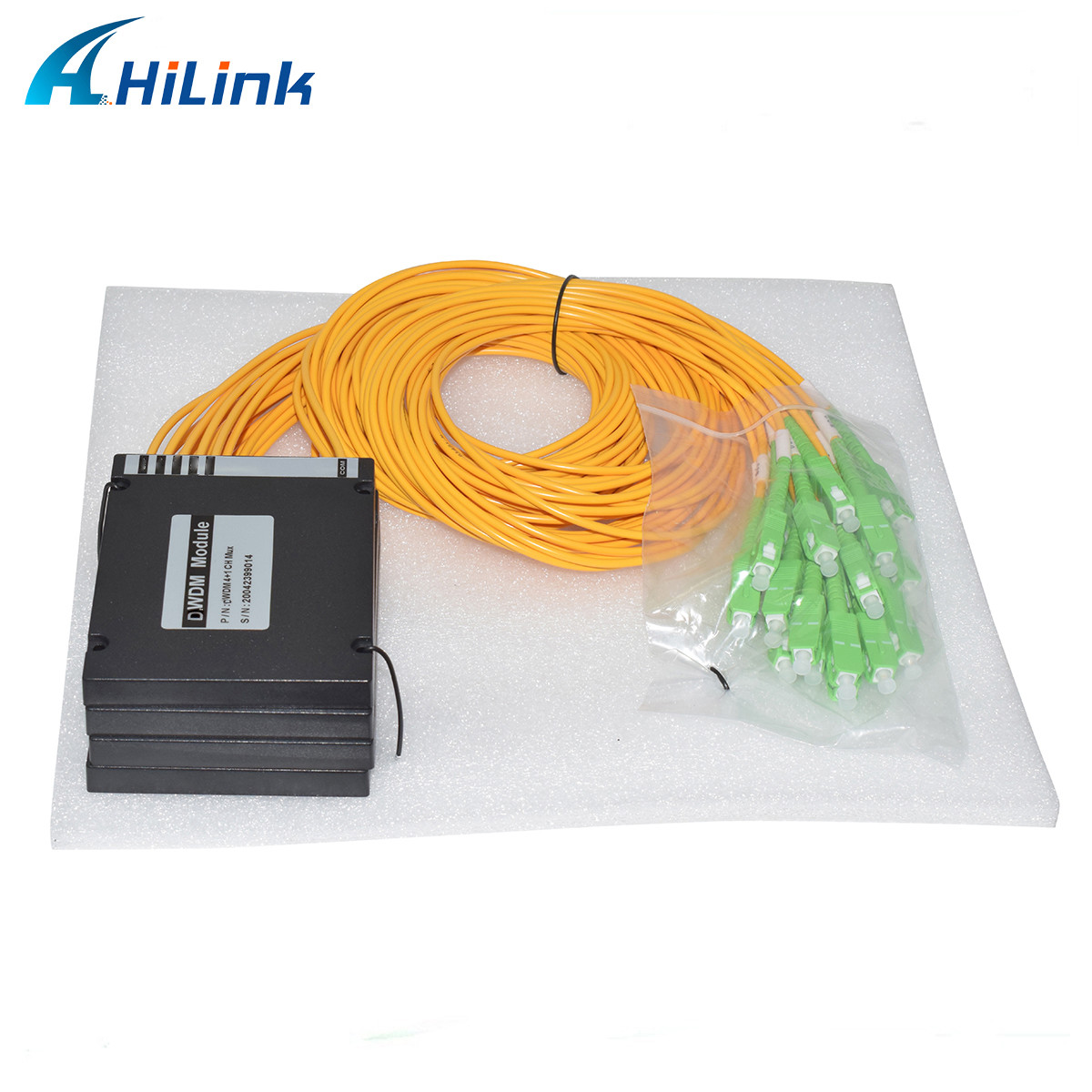 4+1CH DWDM Mux Demux 4CH Module With Express Port ABS Box