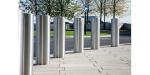 Customizable Diameter Metal Fixed Bollards Heavy Duty Parking Post Galvanised