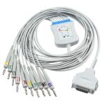 Fukuda Denshi CP-101LD FX101 FX-7202 IEC Banana 4.0 10Leads EKG Patient Monitor