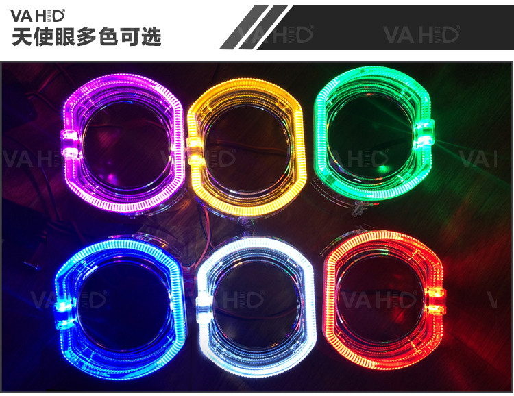 CH31 3.0inch Crystal angel eye Bixenon Car hid xenon projector kit