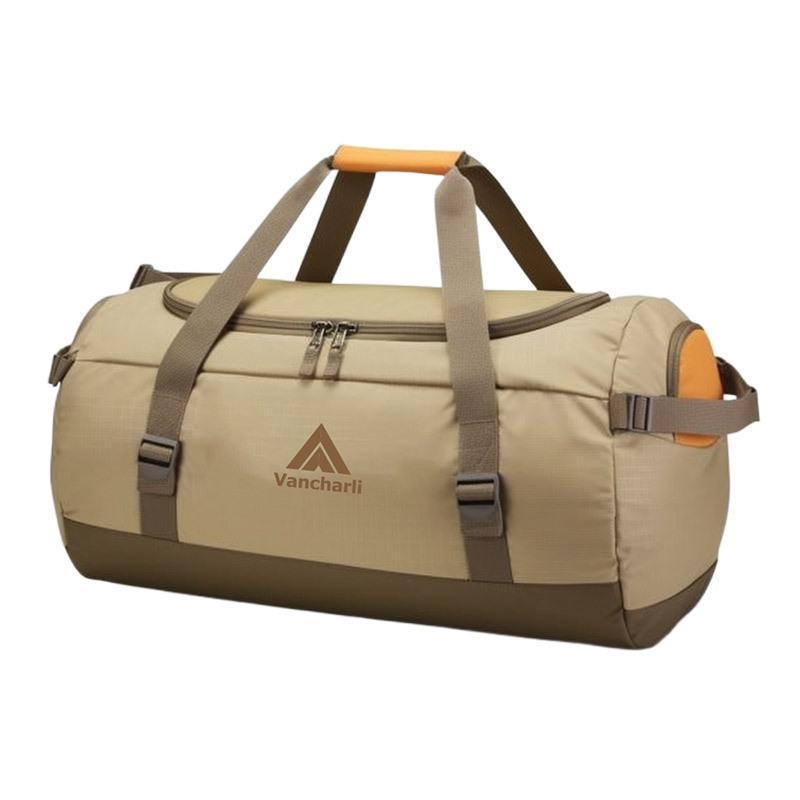Brown Duffel For Travel Sport & Gym Bag Versatile, Durable, and Designed for Active Lifestyles