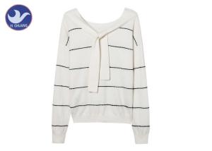 Wholesale Pros And Cons Wear Womens Knit Pullover Sweater Bandage Autumn Winter Jumper from china suppliers