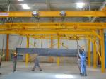 Sa2.5 Hanging Chain Shot Blasting Equipment 7.5kw For Brakes Cleaning
