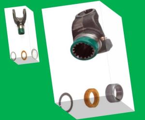 Wholesale Premium Spicer 3-3-398KX DriveShaft Slip Yoke 1350 Series U-Joint kits 5-178X 5-799X from china suppliers