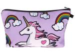 Unicorn Design Cosmetic Bag Organizer 18*13.5cm Travel Toiletry Bag