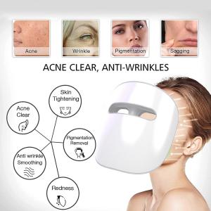 Wholesale Wireless Led Facial Masks PDT Treatment Face Lift Skin Tightening Red Blue LED from china suppliers