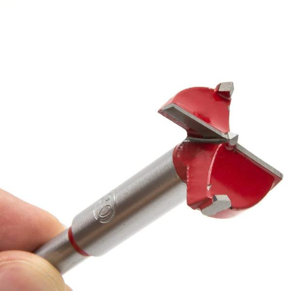 10Pcs Forstner Drill Bit Set 15-50mm Tungsten Steel Woodworking